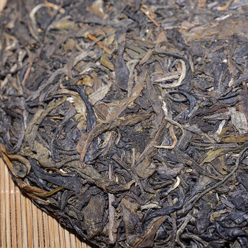 357g Yunnan Pu'er Cha Tea Arbor Golden Needle Tree Tea Cake Tea Old Pu'er