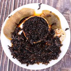Famous Old Tangerine Ripe Puerh Dried Green Orange Peel Puer Tea Ball 500G