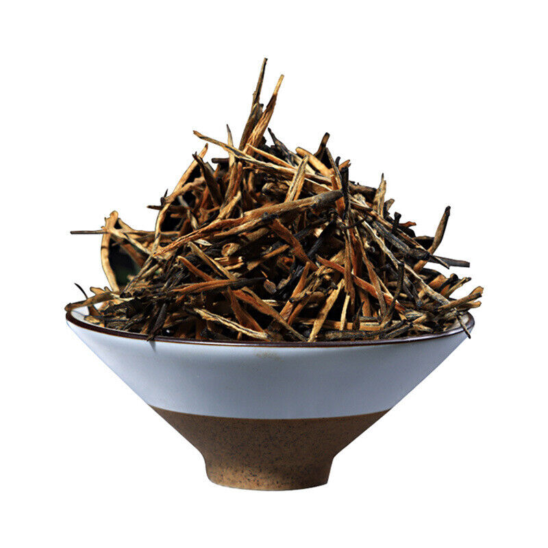 HelloYoung Yunnan Fengqing DianHong tea Pine Needle Un bourgeon une feuille Golden Needle