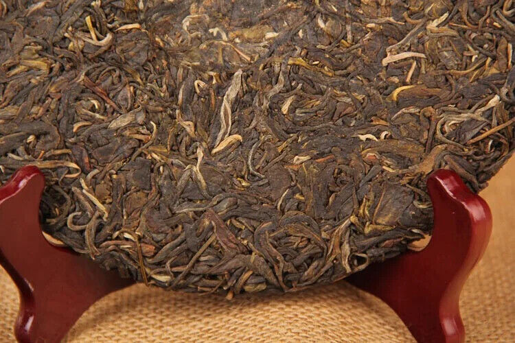 Yunnan Qizi Cake Tea Ancient Tea Horse Road Tea Pu'er Raw Tea Cake 357g