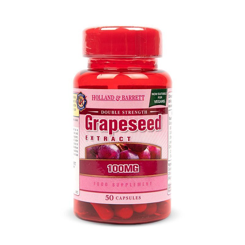 Herbury Anthocyanin Hb Grape Seed Essence Capsule 100mg * 50 Capsules/ Bottle