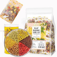 Liver Tea Formula Chrysanthemum Cassia Seed Honeysuckle Detox Health Tea Bags