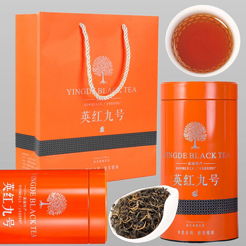 Thé noir Yingde Yinghong n°9 Thé noir à saveur forte en conserve 125G