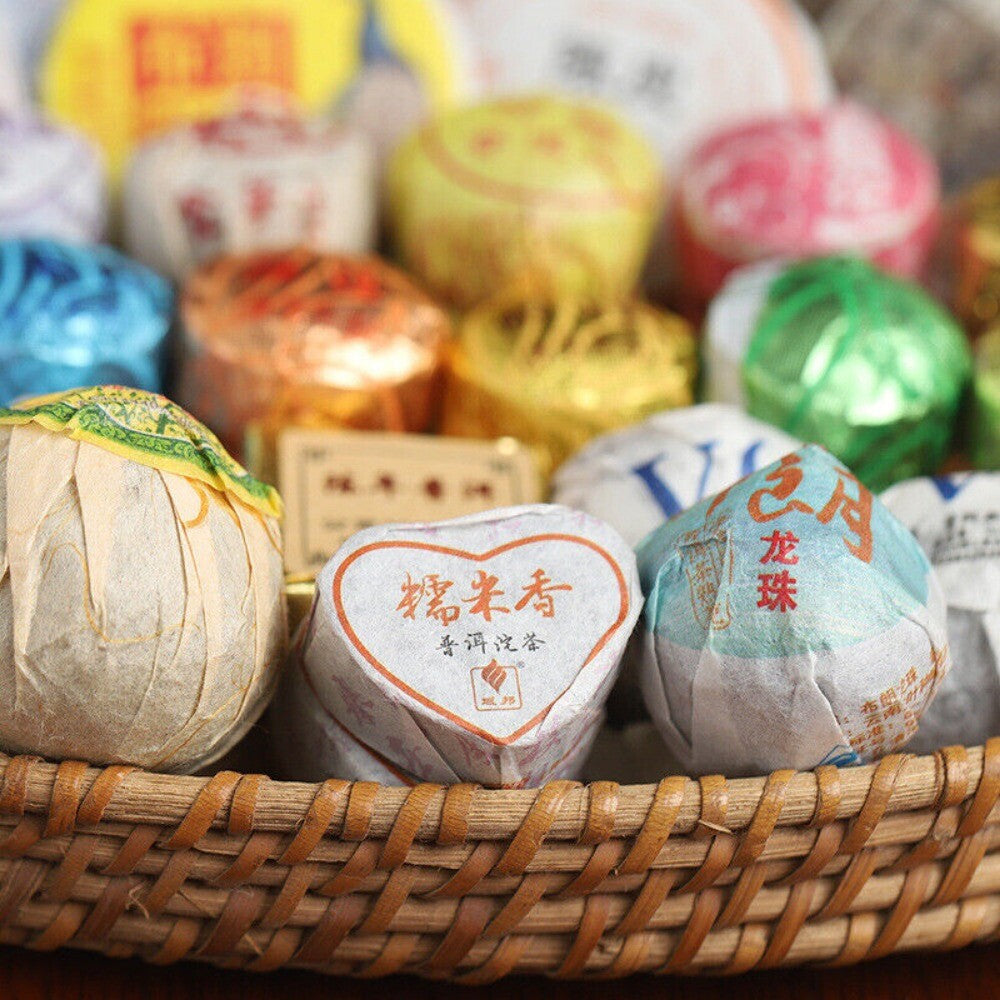 Yunnan Menghai Pu'er Tea 31 Flavors Assorted Set Natural Pure No Additives
