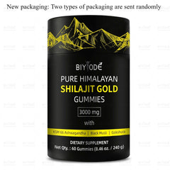 100% Pure Himalayan Shilajit Gummies | With Ashwagandha, Gokshura & other