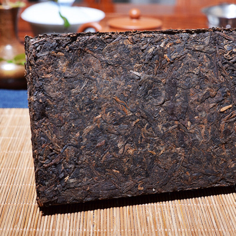 250g  Old Banzhang Brick Tea Yunnan Pu'er Cooked Tea Menghai Cooked Tea Brick