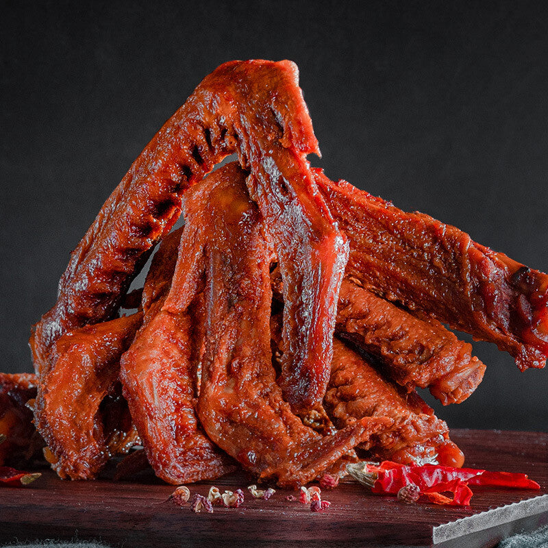 105g Spicy Duck Wings Instant Marinated Snacks Cooked Food Spicy