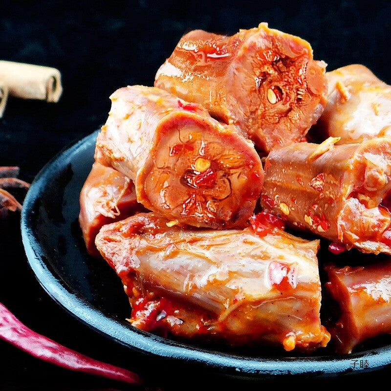 12g Spicy Duck Neck Hunan made Duck Meat Cooked Food Vacuum Packaging