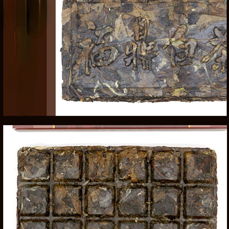 HelloYoung Dry Tea Traditional Craft Tea 100g Fuding White Tea Brick Health