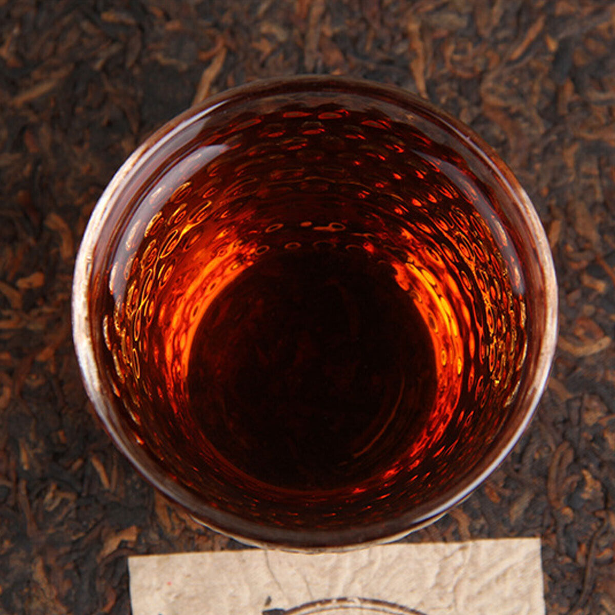 357g Laobanzhang Reife Puerh Tee Ökologische Alte Goldene Knospe Schwarzer Tee