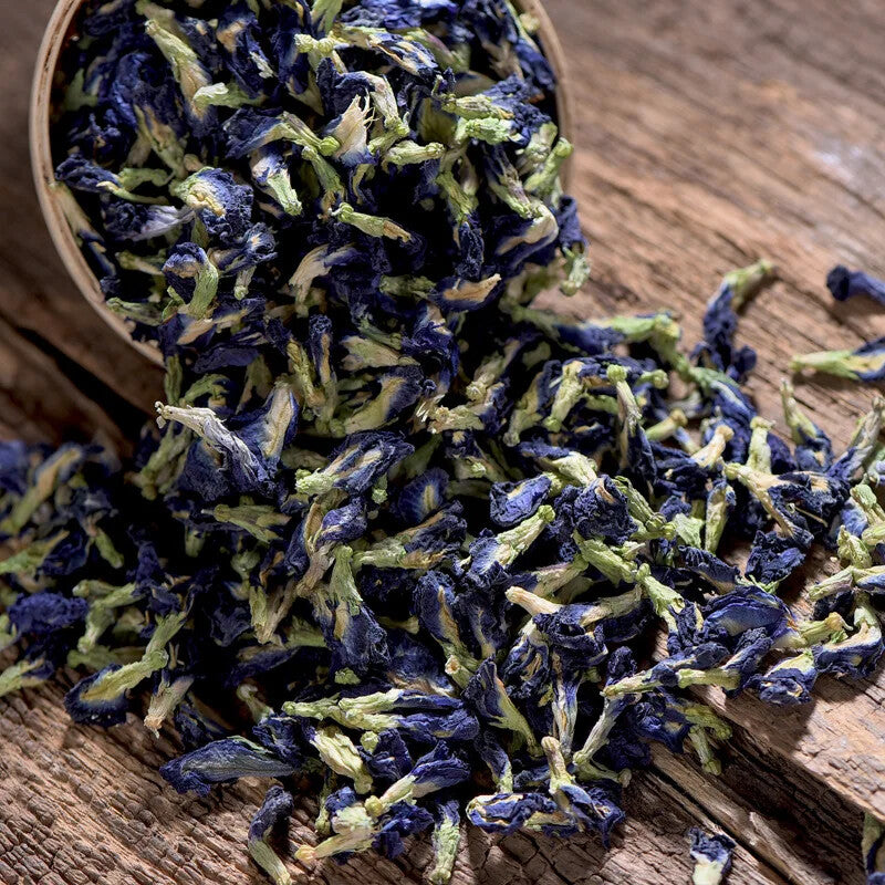 Hot Selling Dried Flower Tea Butterfly Pea Flower Dried Herbs Blue Tea 250g