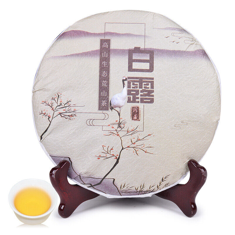 HelloYoung 350G Fuding white tea dew tea gongmei cake old white tea alpine Panxi tea