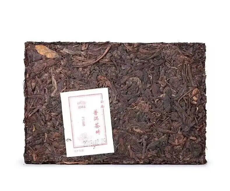Year Old Ripe Puerh Tea Brick 250g Yunnan Laotongzhi Puer Tea Brick