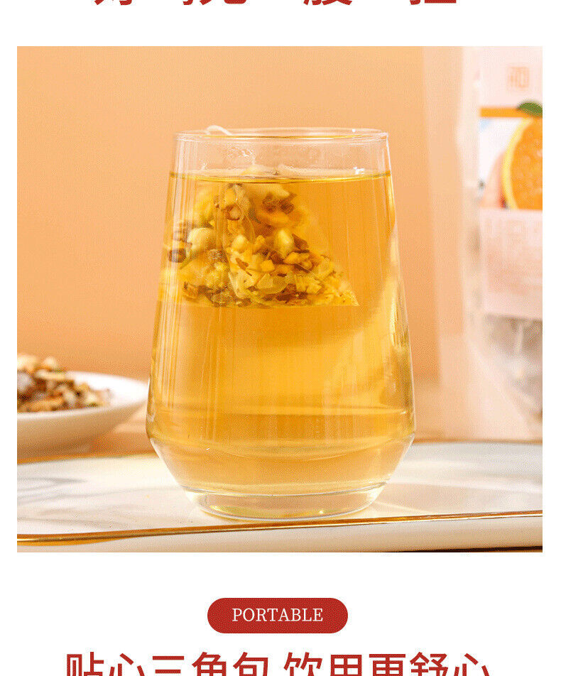 HelloYoung Orange Jasmine Tea Flower Tea Bag Tea Triangle Bag Cold Brew Tea 125g / 25 Bags