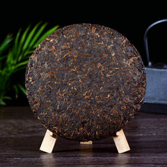 Bio Reife Pu-erh Tee Handgemachte Menghai Gekochte Schwarzer Tee Kuchen 357g