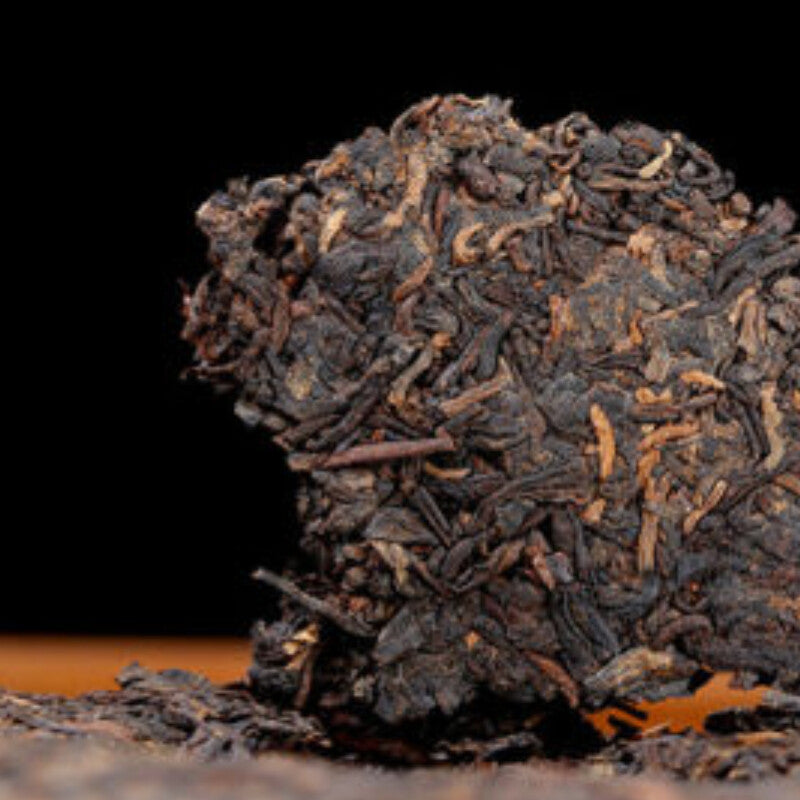7572 Menghai Dayi Puer Tea Cake357g TAETEA Ripe Pu-erh Yunnan Ancient Tree Pu'er