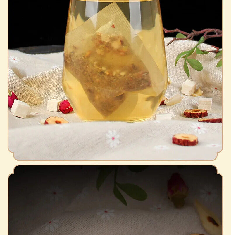 Poria Spinosae Jujube Kernel Tea Healthy Herb Tea Bag 120g 30 Bags