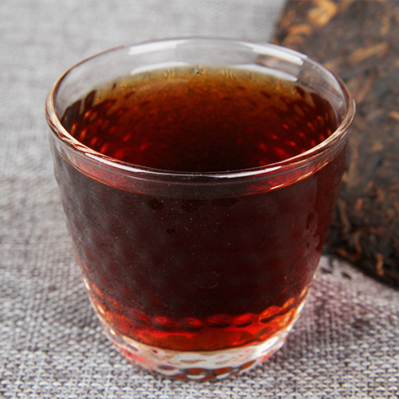 400g Pu'er Tea Factory Cloud Buds Pu'er Tea Ripe Tea Cake Tea Yunnan Qizi Cha