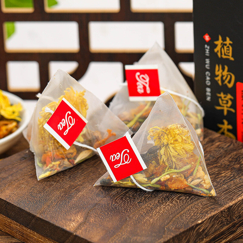 Chrysanthemum, Wolfberry & Cassia Tea 12 Flavours Triangle Packs