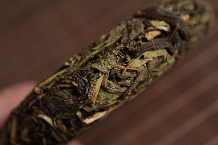 Yunnan Pu'er Tea 2023 Secret Golden Leaf 100g Small Cake Raw Pu'er Tea