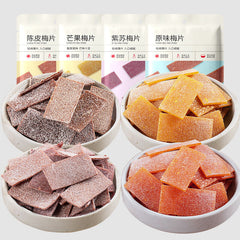 Japanese Style Plum Slices Natural Flavor Snacks Small Pack