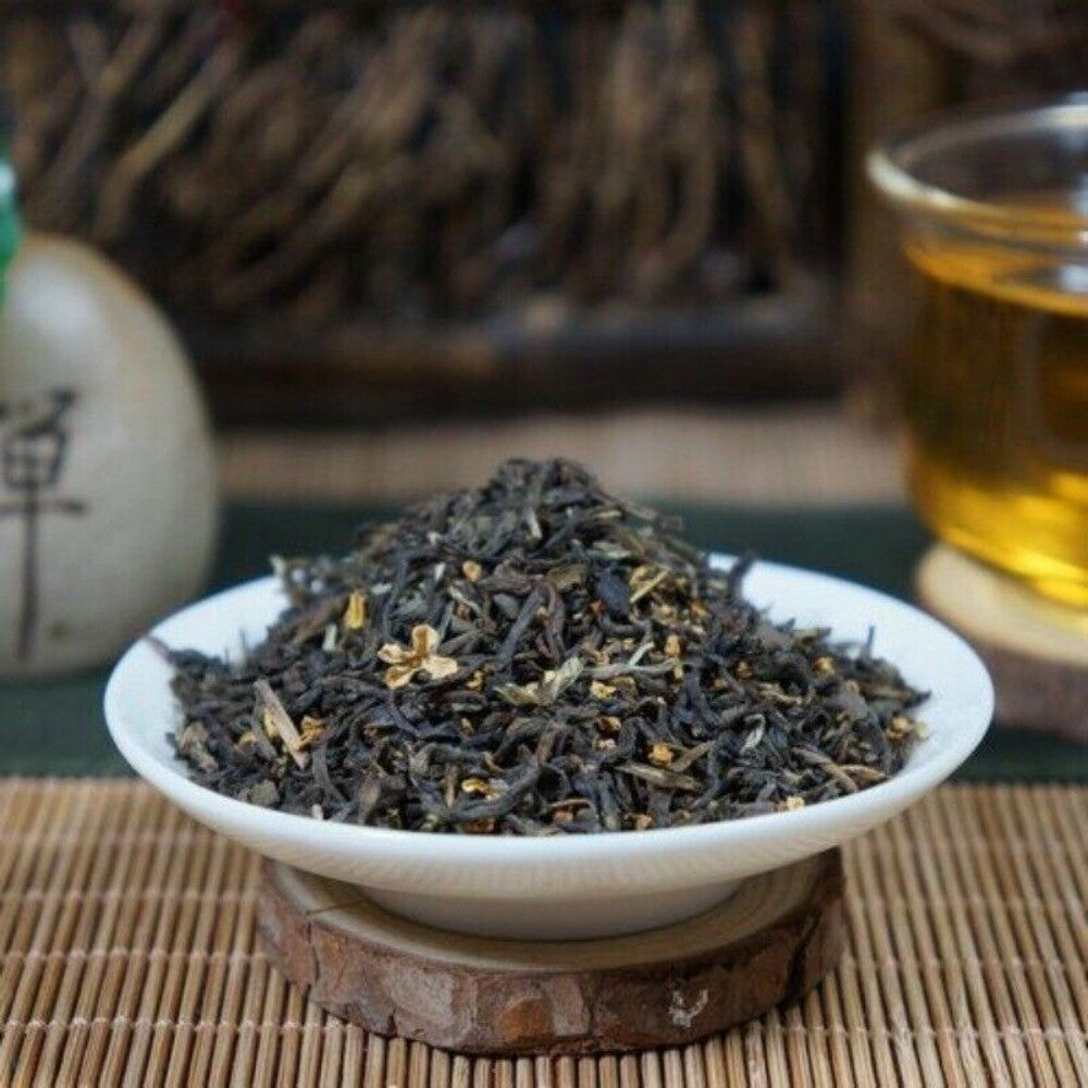 Premium Li River Osmanthus Green Tea Guilin Specialty Natural Spring Flower