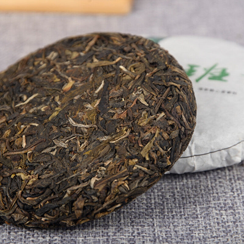 100g Laobanzhang Tea Cake Yunnan Tea Pu'er Tea Cake Tea Cake  Spring Tea