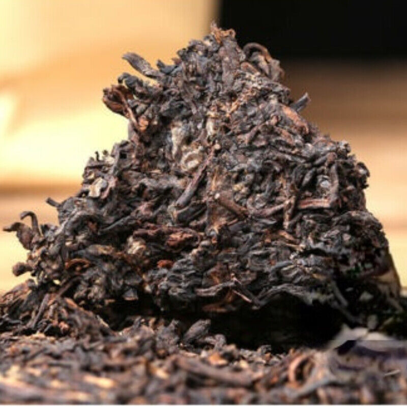 357g 1401 Aged Puer Top-grade Pu Erh TeaMenghai Dayi Classic 7262 Ripe Pu'er Tea