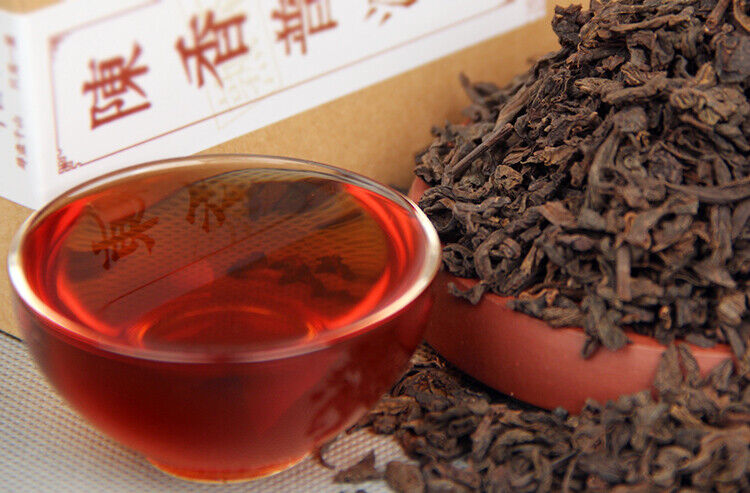 120g Aged Pu'er Ripe Tea Yunnan Pu'er Tea Loose Tea Mellow and Smooth