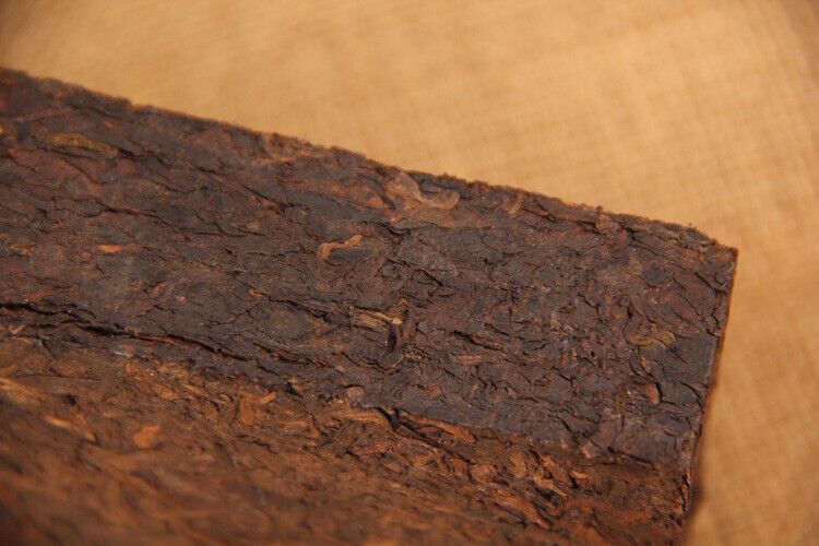500g Old Ban Zhang Tea Brick Puerh Tea Ripe Pu'er Ancient Tree Bamboo Tube Tea