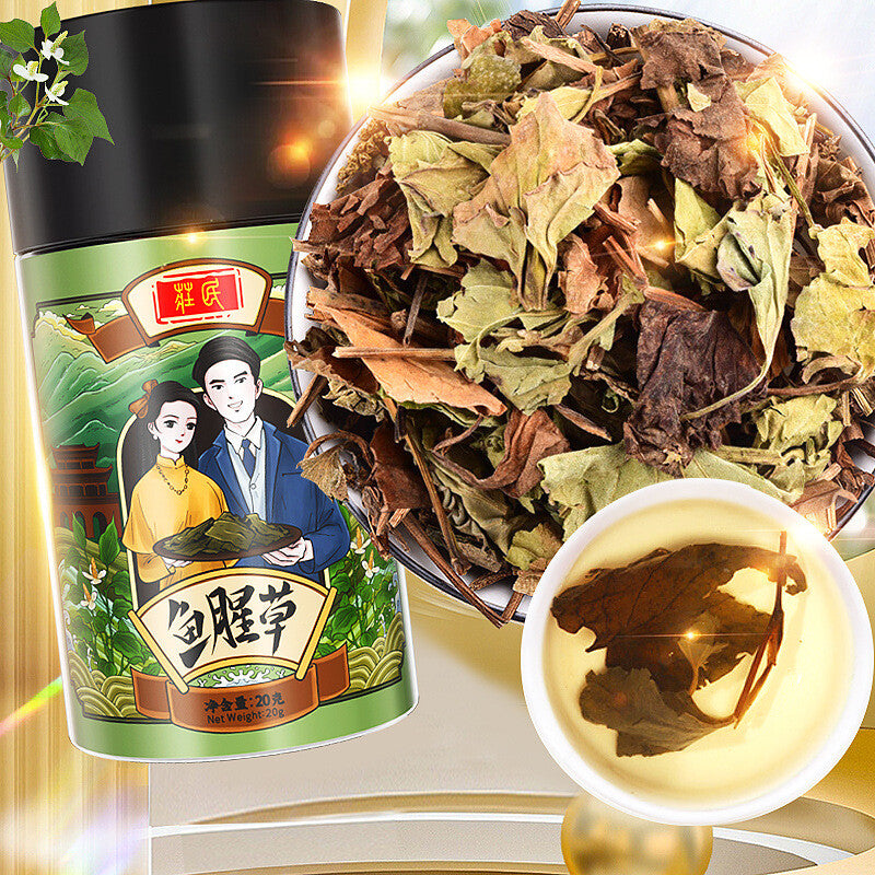 Houttuynia Cordata Herbal Tea Selected Zhe Er Gen  Chinese Herbs 折耳根 20g/can