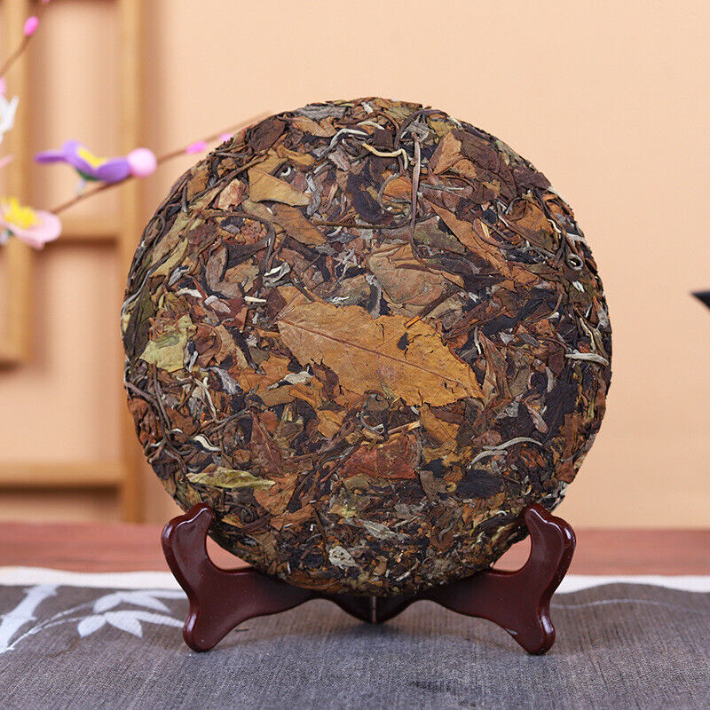 HelloYoung Yunnan High Mountain Old Ancient Tree White Tea Cake 357g Tea Sun White Tea