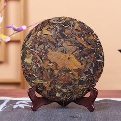 HelloYoung Yunnan High Mountain Old Ancient Tree White Tea Cake 357g Tea Sun White Tea