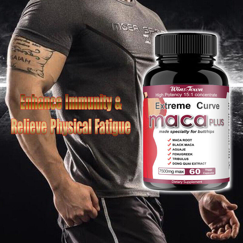 MACA ROOT 7500 MG capsules ( lepidum mayenil ) 7500 mg 60 count organic vitamins
