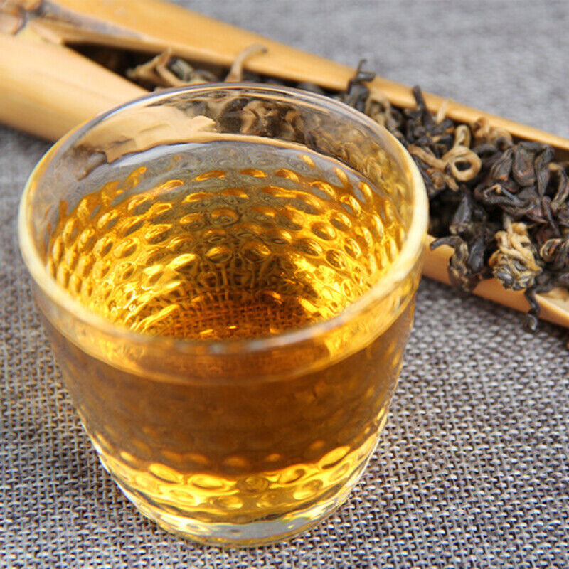 HelloYoung TeaBlack Tea One Bud One Leaf Loose Tea Chinese Dianhong Tea Chinese Kungfu 80g