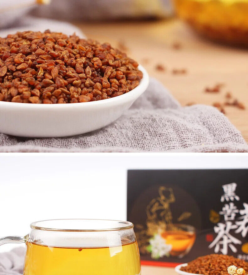 Black Tartary Buckwheat Tea Healthy Herb Tea Bag 300g/30 Bags