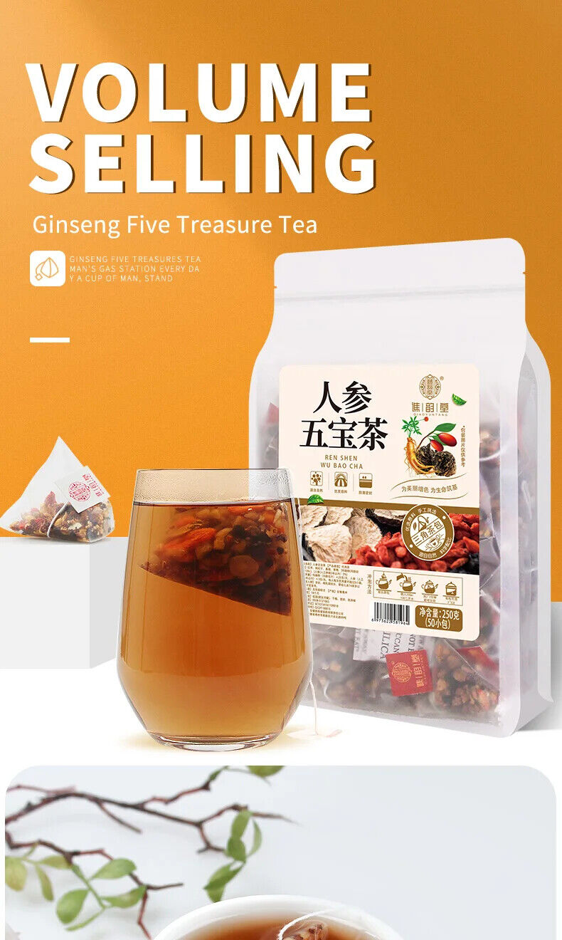 Ginseng Five Treasure Tea Herbal Tea 250g
