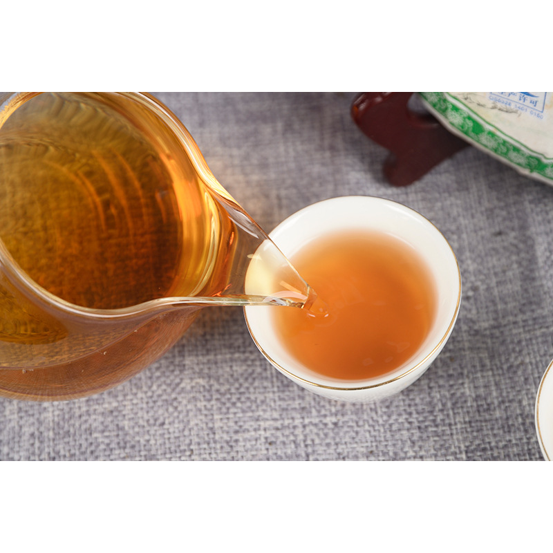 357g Puerh Tea Menghai Impression Tea Cake Medium Term Tea Tea Tea Cake