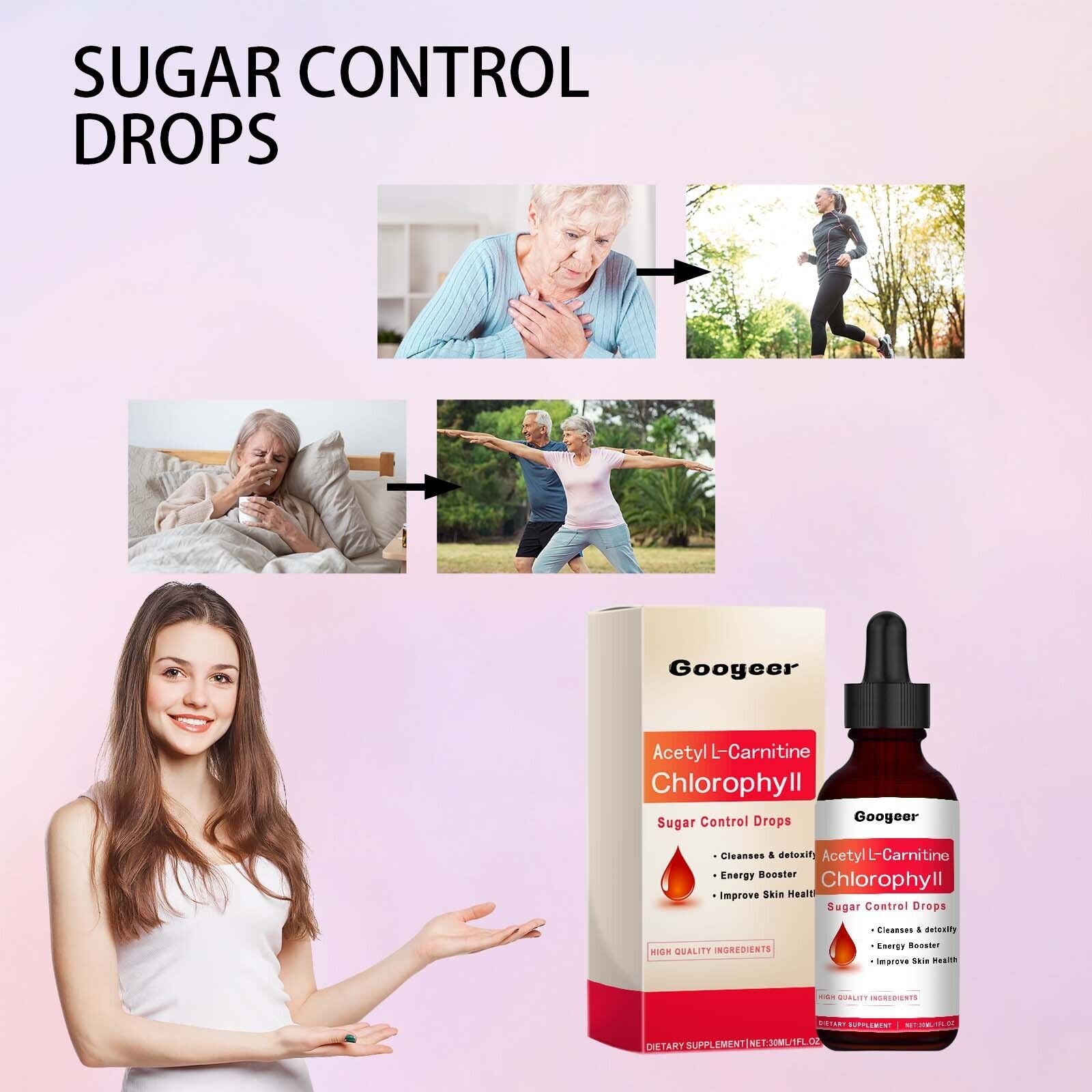 Balance Blood Lipid Sugar Comfort Care Supplement Body Nutrition HealthcareDrops