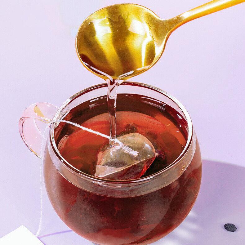Black Sesame Black Bean Black Wolfberry Health Tea Mulberry Black Tea Yuefa Tea