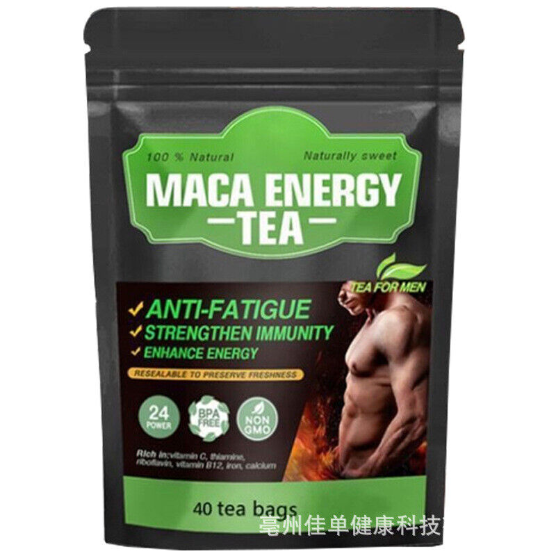 Herbal Enhancement Botanical Bag Tea Maca energy man Tea 40g