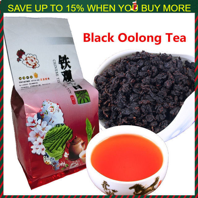 50g Top Grade Chinese Black Oolong Tea Natural Slimming Tea Black Tieguanyin Tea