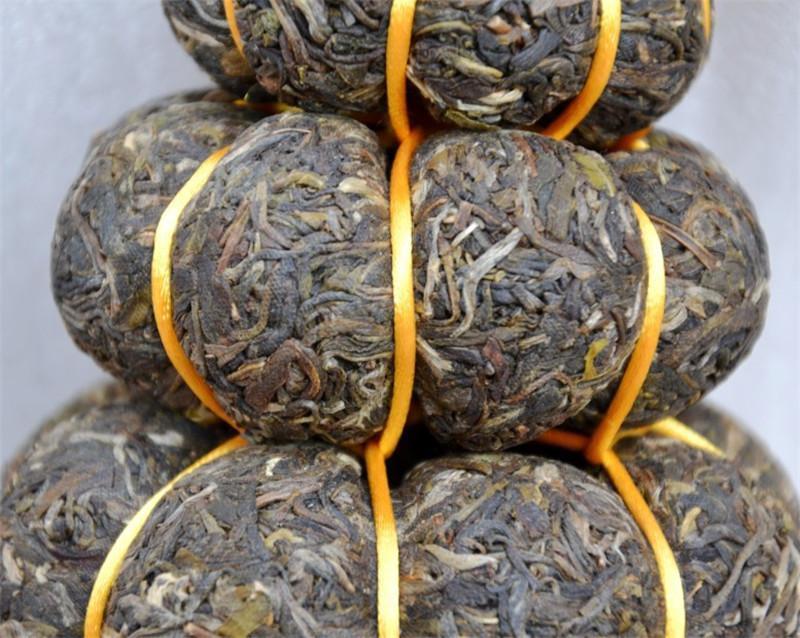 HelloYoung1000g Yunnan Pu-erh Tea Gift Craft Pu Er Tea Gourd Decoration Puer Raw Gift Tea