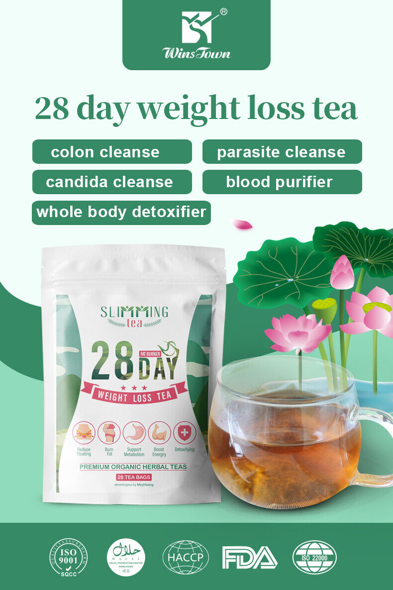 Weight Loss Tea Cleanse 28 Days Detox Slimming Tea Loss Weight Boost Metabolism