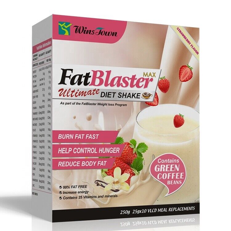 fat blaster weight loss coffee Strawberry flavor diet supplements diet powder