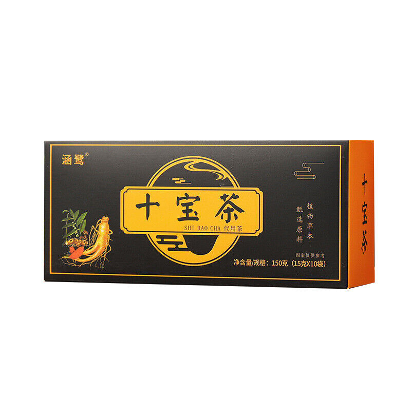 HelloYoung 150g Ten Treasure Tea Healthy Herbal Tea Ginseng Renshenshibao Tea Healthy Drink