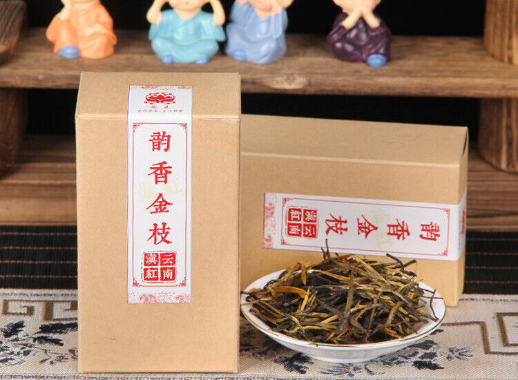 Rhyme Fragrant Golden Branch Yunnan Fengqing Dianhong Black Tea Gongfu Black Tea