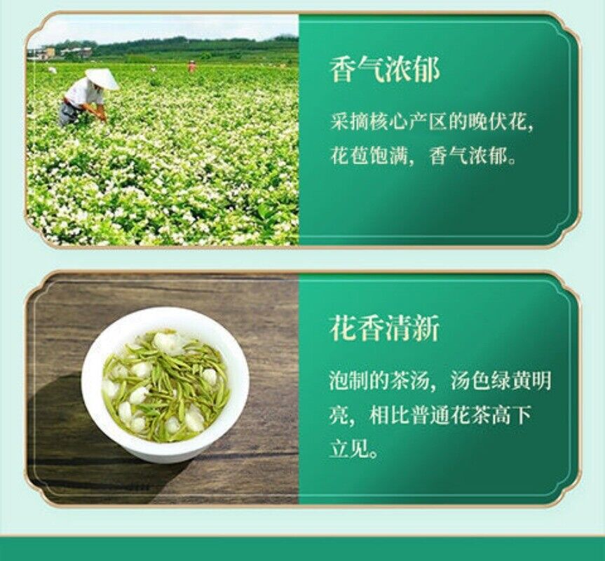 Chuanpai Jasmine Piu Xue New Tea Strong Aroma Jasmine Tea Mao Feng Tea 250g