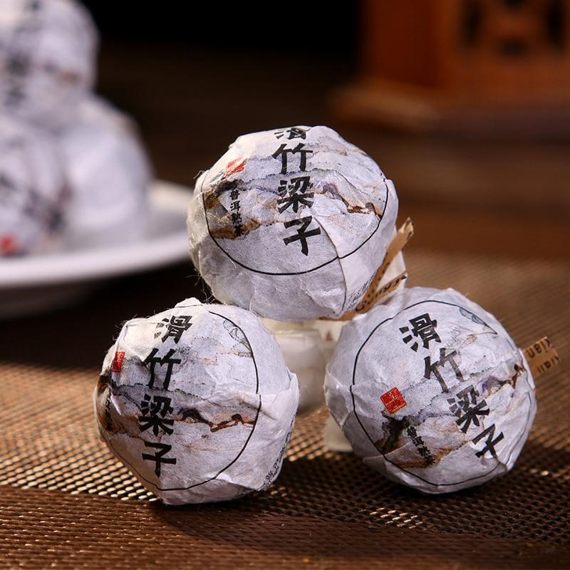 2018Dragon Pearl Tea Tuo Tea Ripe Puerh,Menghai Puerh High Mountain Shu Tea 500g