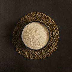 Pure Mung Bean Powder Freshly Ground Cooked Whole Grain Flour No Add No Sugar